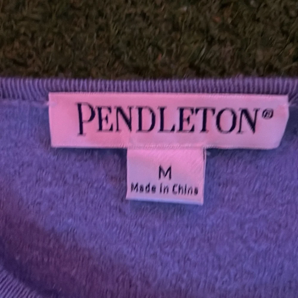 pendleton cardigan womens M blue - Picture 3 of 3